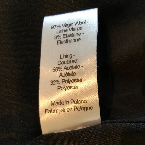 Joseph Savoy Black Wool Blazer Women Size M - Picture 6 of 17